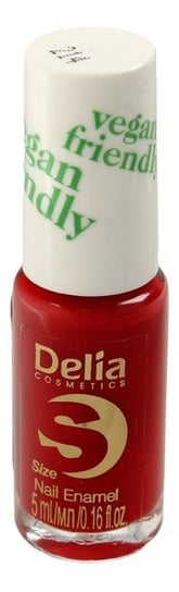 Delia Cosmetics, Vegan Friendly, emalia do paznokci 214 Lady In Red, 5 ml Delia