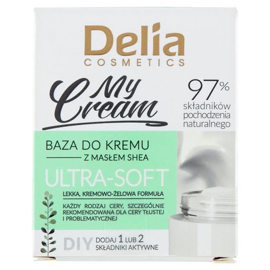 Delia, My Cream, Baza Do Kremu Ultra-soft, 40ml Delia