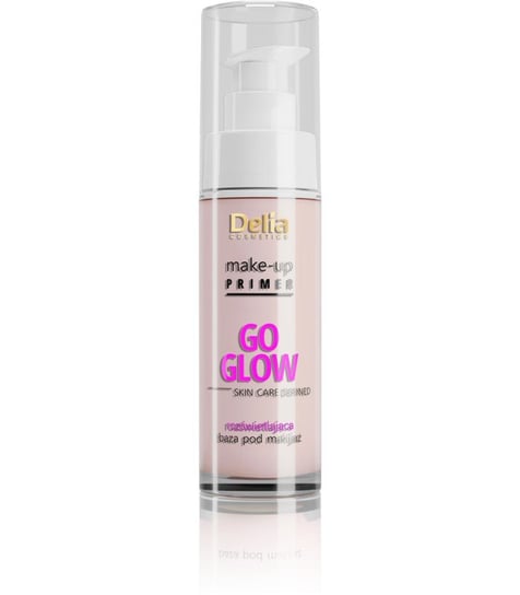 Delia, Skin Care Defined, baza pod makijaż Go Glow rozświetlająca, 30 ml Delia