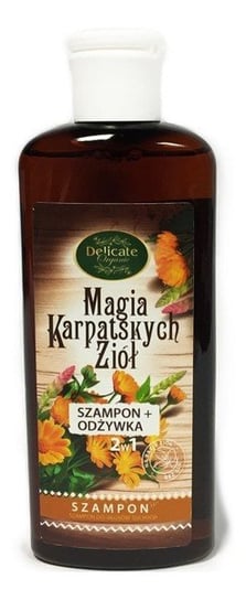 Delicate Organic, Magia Karpackich Ziół, szampon do włosów suchych, 250 g Delicate Organic