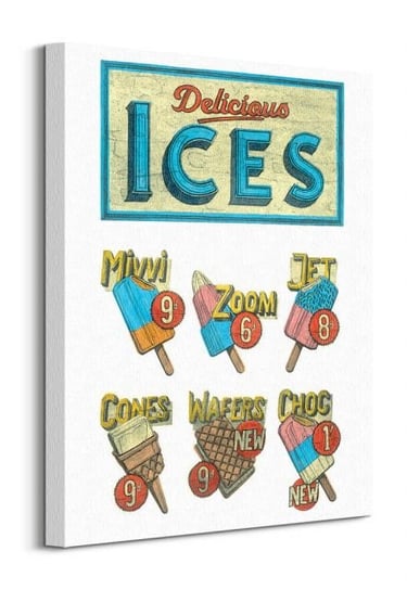 Delicious Ices - obraz na płótnie Pyramid International