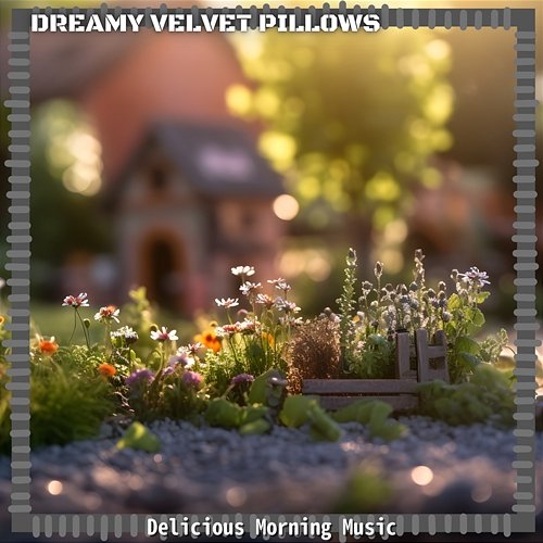 Delicious Morning Music Dreamy Velvet Pillows