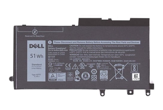 Dell Battery, 51WHR, 3 Cell, Dell