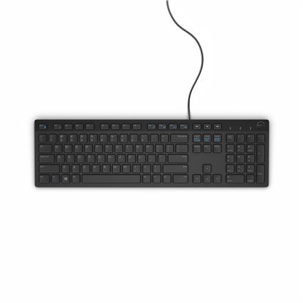 Dell KB216 Standard, Wired, Keyboard layout Russian, Black, Russian, Numeric keypad, 503 g Dell