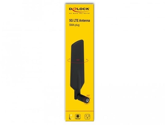 Delock, antena 1-3 dbi, 5 g, lte, sma, dookólna Delock