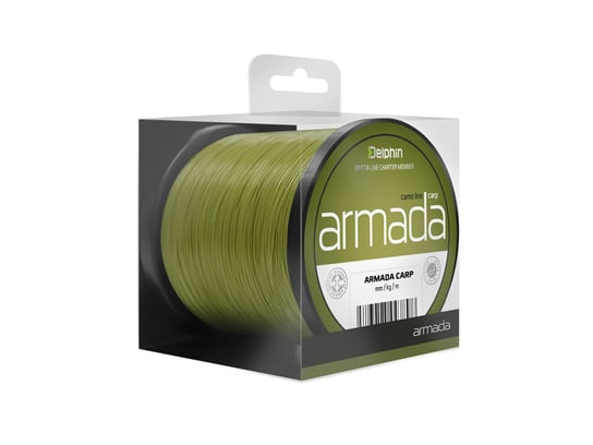 Delphin Armada Carp Zielony 0,25Mm 4,4Kg 300M - Op.2 Sztuk Delphin