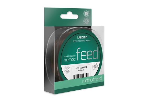 Delphin Method Feed Brązowa 0,16Mm 2,4Kg 200M - Op.5 Sztuk Delphin