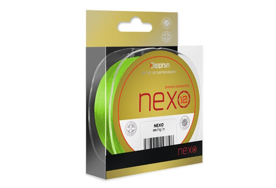 Delphin Nexo 12 / Fluo Zielony 0,14Mm 10,0Kg 130M - Op.1 Sztuk Delphin