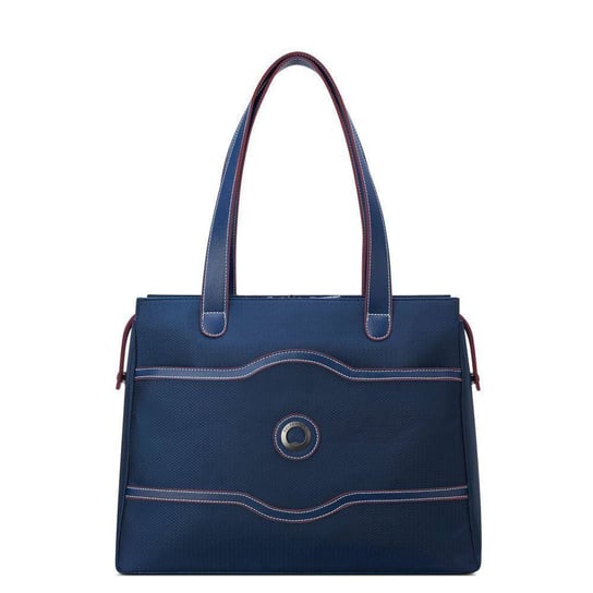 Delsey Chatelet Air 2.0 Damska niebieska torba na laptopa 15.6" DELSEY