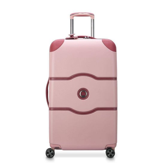 Delsey Chatelet Air 2.0 Duża twarda różowa walizka na kółkach 73 cm DELSEY