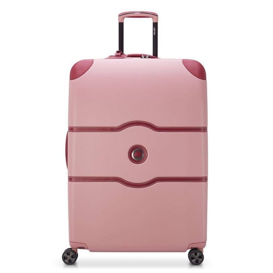 Delsey Chatelet Air 2.0 Duża twarda różowa walizka na kółkach 76 cm DELSEY