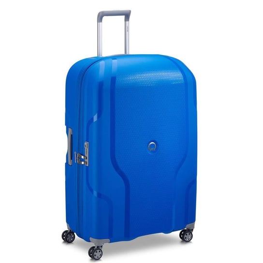 Delsey Clavel duża niebieska walizka na kółkach 82.5 cm DELSEY