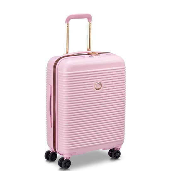 Delsey Freestyle SLIM Mała twarda walizka kabinowa 55cm rożowa DELSEY