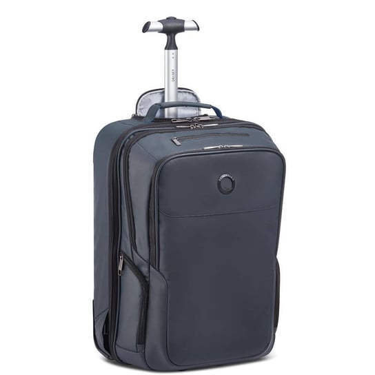 Delsey Parvis Plus 2 w 1 grafitowy plecak i torba na laptopa 55 cm 17.3" DELSEY