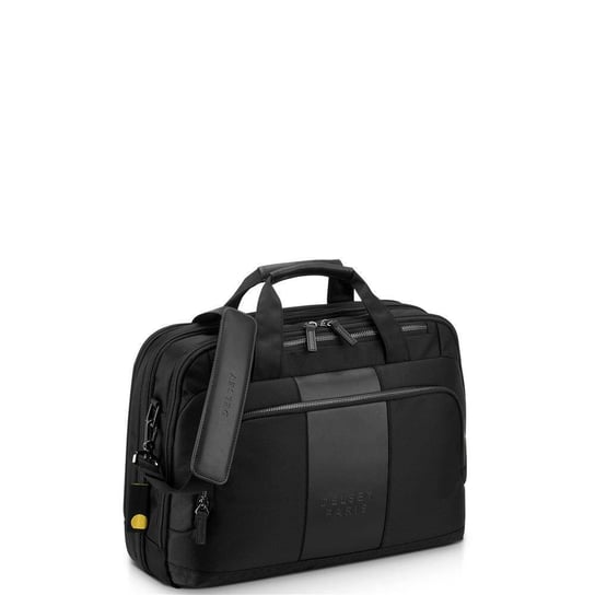 Delsey Wagram Dwukomorowa czarna torba na laptopa 15.6" DELSEY