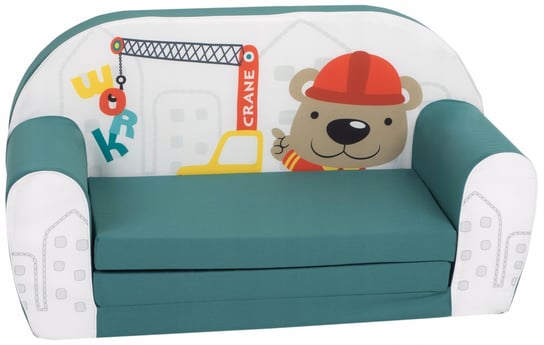 DELSIT- mini sofa rozkładana dla dziecka, kanapa dla dzieci Delsit
