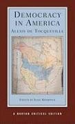 Democracy in America Tocqueville Alexis