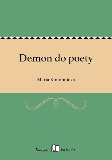 Demon do poety Konopnicka Maria