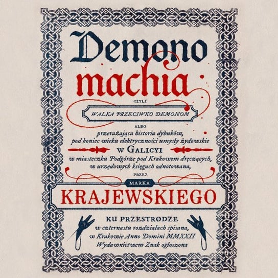 Demonomachia Krajewski Marek