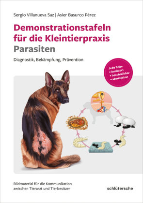 Demonstrationstafeln für die Kleintierpraxis Parasiten Schlütersche