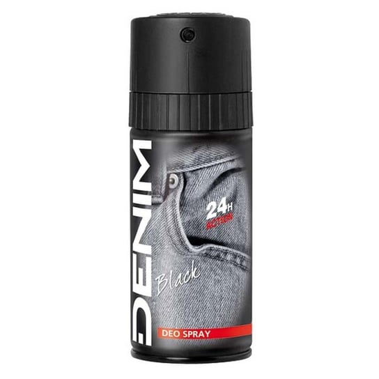 Denim, Black, dezodorant spray, 150 ml Denim