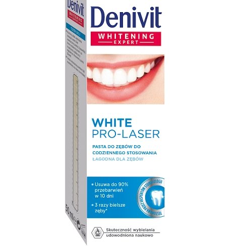 Denivit, Anti Satin Expert, pasta do zębów Pro-Laser White, 50 ml Schwarzkopf