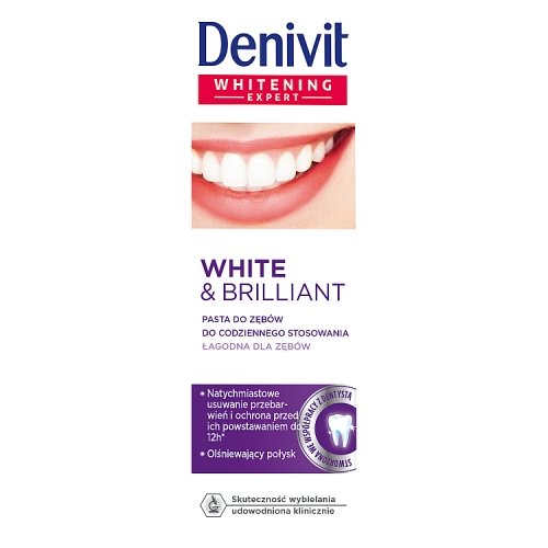 Denivit, Anti Satin Expert, pasta do zębów White&Brillant, 50 ml Schwarzkopf