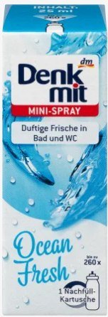 Denkmit Odświeżacz Powietrza Spray Uzupełniacz Ocean Fresh 25 ml Inny producent