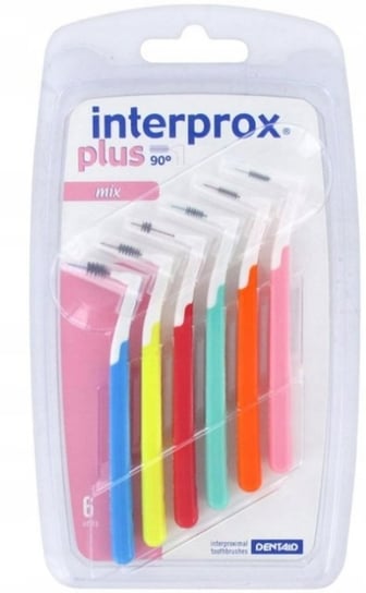 Dentaid, Interprox Plus 90, Szczoteczki do higieny międzyzębowej mix, 6 szt. DENTAID