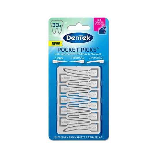 DenTek,Pocket Picks wykałaczki 33szt. Dentek