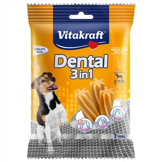 Dentystyczny przysmak VITAKRAFT Dental 3in1, 120 g Vitakraft