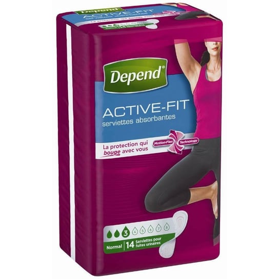 DEPEND Active-Fit Underwear for Women Normal Depend