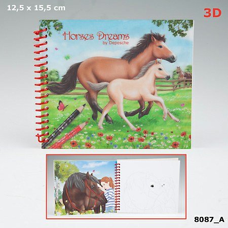 Depesche, szkicownik Podręczny Horses Dreams, 8087A Depesche