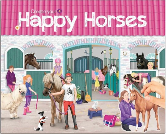 Depesche, zestaw kreatywny Happy Horses Dreams, 10176A Depesche