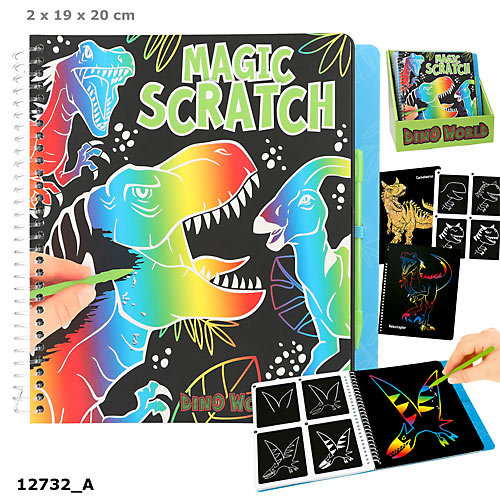 Depesche, Zestaw Kreatywny Magic Scratch Dino 12732A Depesche