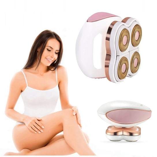 DEPILATOR DO CIAŁA NÓG RĄK GOLARKA 6w1 DAMSKA XXXL Inna marka AGD