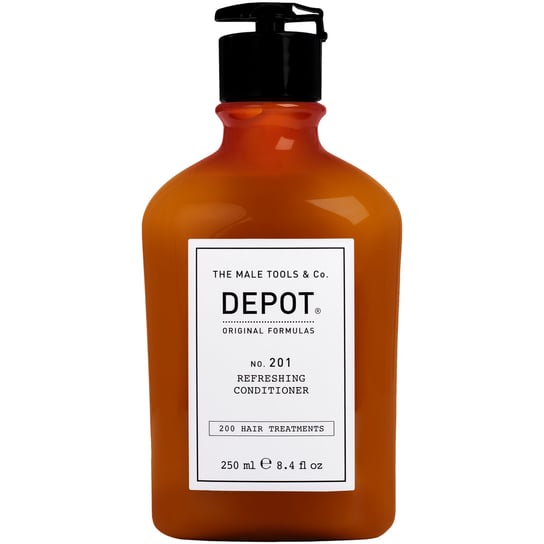 Depot NO. 201 Refreshing Conditioner, odświeżająca odżywka do codziennej pielęgnacji włosów dla mężczyzn, 250ml Depot