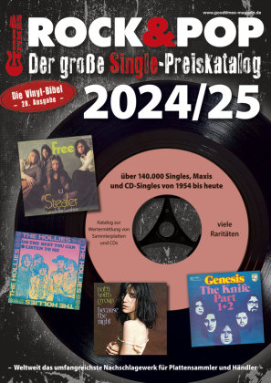 Der große Rock & Pop Single Preiskatalog 2024/25 NikMa Musikbuchverlag