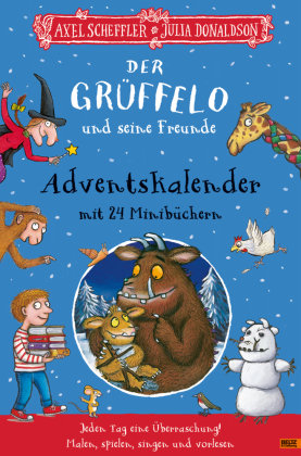 Der Grüffelo und seine Freunde. Adventskalender mit 24 Minibüchern Beltz