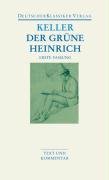 Der grüne Heinrich / Erste Fassung Keller Gottfried