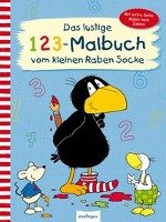 Der kleine Rabe Socke: Das lustige 1 2 3 - Malbuch vom kleinen Raben Socke Esslinger Verlag, Esslinger In Thienemann-Esslinger Verlag Gmbh