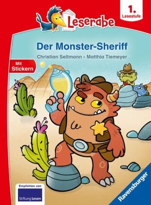 Der Monster-Sheriff - Leserabe ab Klasse 1- Erstlesebuch für Kinder ab 6 Jahren Ravensburger Verlag