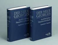 DER NEUE GEORGES Ausführliches Handwörterbuch Lateinisch - Deutsch Georges Karl Ernst