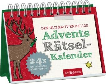 Der ultimativ knifflige Advents-Rätsel-Kalender Ars Edition