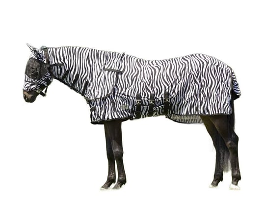 Derka siatkowa QHP z szyją i maską zebra, rozmiar: 185 Inna marka