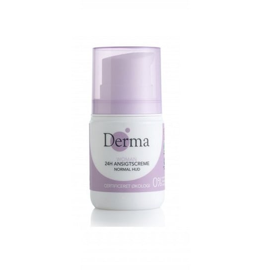 Derma, Eco Woman 24H Ansigtscreme, krem do twarzy do cery normalnej, 50 ml Derma