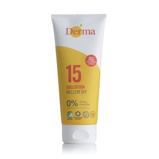 Derma Sun, balsam ochrona słoneczna SPF 15, 200 ml Derma