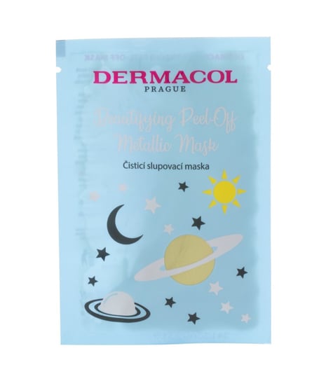 Dermacol, Beautifying Peel-off Metallic Mask, Oczyszczająca Maska Złuszczająca Dermacol