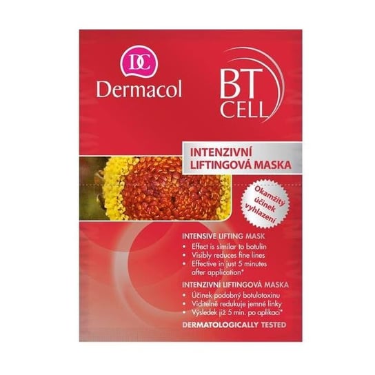 Dermacol, BT Cell, maseczka intensywnie liftingująca do twarzy Intensive Lifting Mask, 2x8 g Dermacol