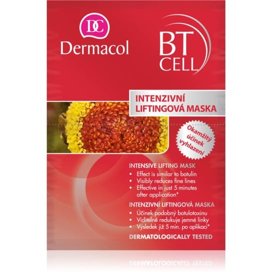 Dermacol BT Cell maseczka intensywnie liftingująca jednorazowa 2x8 g Dermacol